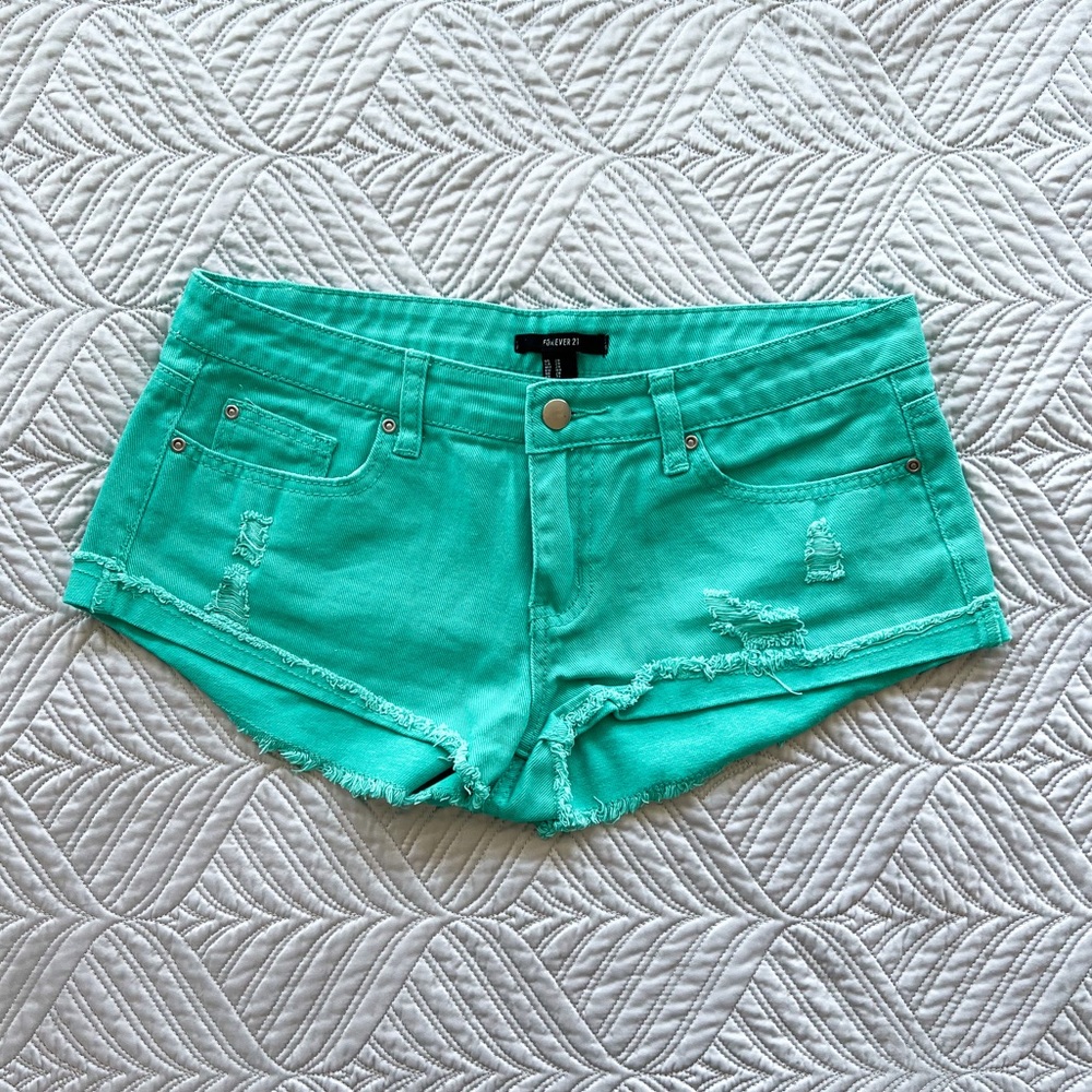 Forever 21 Distressed Shorts